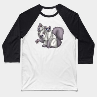 CerPURRus: Lilac Point Baseball T-Shirt